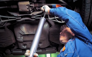 Замена масла в редукторе Toyota Altezza  