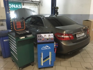 Аппаратная замена масла в АКПП Toyota Altezza  